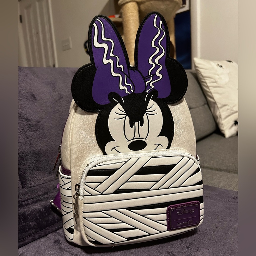 Loungefly Disney Minnie Bride of Frankenstein